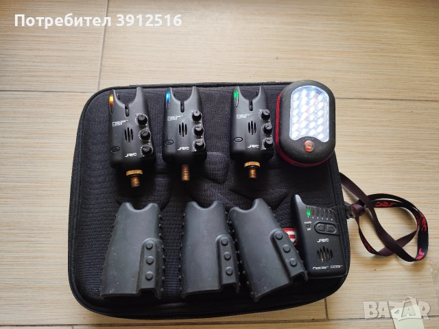 Сигнализатори JRC Radar ds3 + Биви лампа