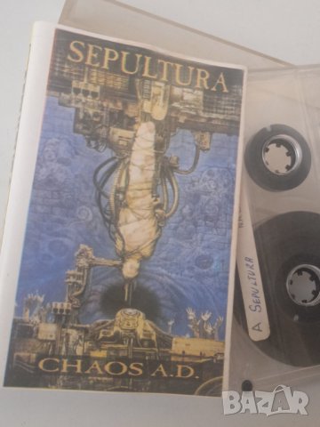 Sepultura – Chaos A.D. - аудио касета Сепултура, снимка 1 - Аудио касети - 44245644