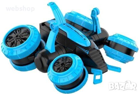 ВЪРТЯЩА СЕ КОЛИЧКА С ДИСТАНЦИОННО И ХОРИЗОНТАЛНО ЗАВЪРТАНЕ НА ГУМИТЕ ROLL STUNT VEHICLE, снимка 1