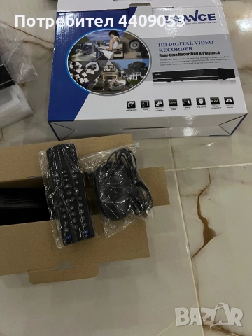 Продавам комплект за видеонаблюдение марка Sannce., снимка 6 - Комплекти за видеонаблюдение - 52026471