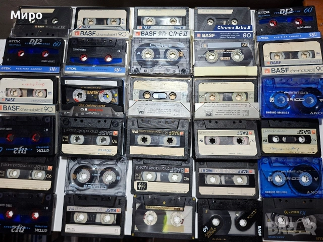 Хромни Аудио касети 56 броя