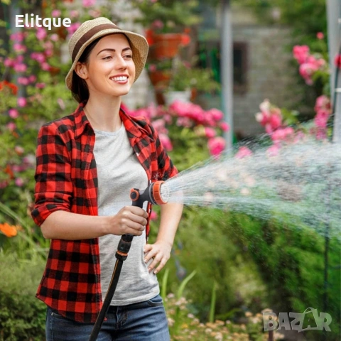 Регулируем пистолет за пръскачка за градински маркуч, снимка 2 - Други инструменти - 53371457