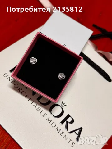 Обеци Пандора Валс Pandora , снимка 15 - Обеци - 49920360