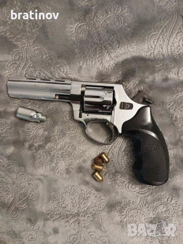 Револвер Газ Сигнален EKOL Viper 9 mm P.A.K., снимка 5 - Газово оръжие - 52683568