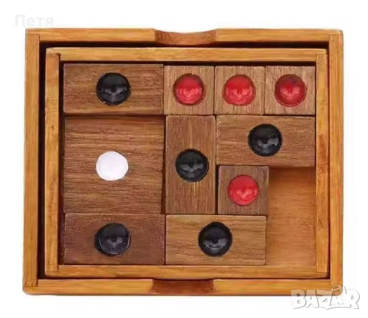 Дървен пъзел Klotski