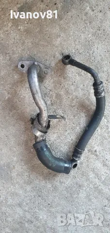 Маслена магистрала за турбо бмв е46 входящата тръбичка изходящ маркуч масло bmw e46 turbo oil pipe , снимка 3 - Части - 47264275