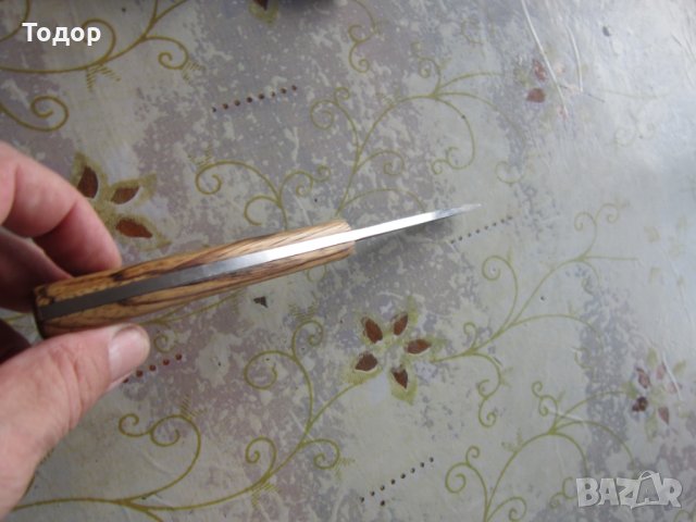 Уникален ловен нож Хербетс Солинген номер с кания , снимка 5 - Ножове - 29403586