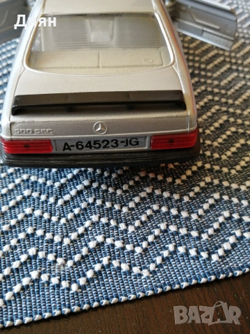 Метални количка Mercedes S500, снимка 7 - Колекции - 46033807