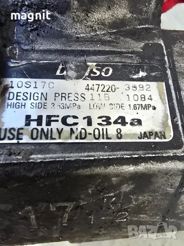 447220-3992 Компресор AC Mitsubishi Pajero 3.2 DID 10S17C, снимка 2 - Части - 56192692