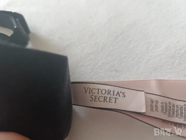 Victoria's Secret Push Up луксозен черен сутиен размер 38 DDD, снимка 4 - Бельо - 49480763