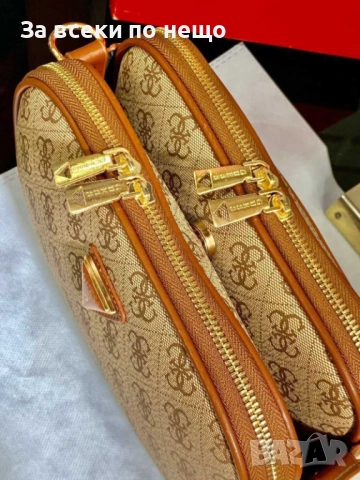 Guess Дамска Чанта С Дълга Дръжка За През Рамо Гес - Различни Цветове Код A1357, снимка 2 - Чанти - 53932257