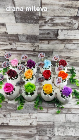 Бюджетни подаръчета със сапунени рози!!