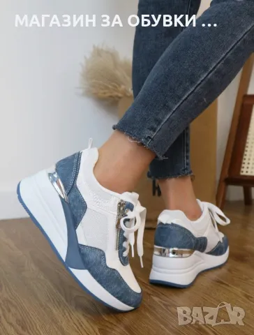 ДАМСКИ СПОРТНИ ОБУВКИ -код: А6808, снимка 2 - Дамски ежедневни обувки - 47593979