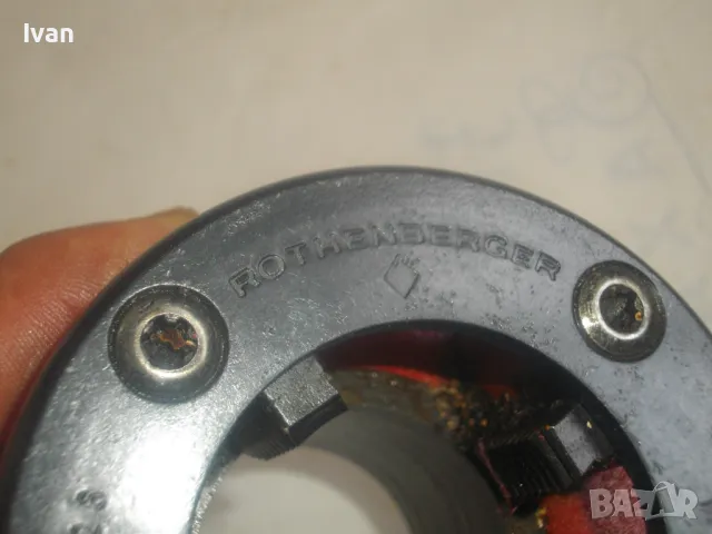 НОВА 1 1/4 цол ROTHENBERGER ДЯСНА РЕЗБОНАРЕЗНА ГЛАВА ЗА РЕЗБИ ТРЪБИ ЗА ВИНТОРЕЗ РОТЕНБЕРГЕР , снимка 8 - Други инструменти - 47876103