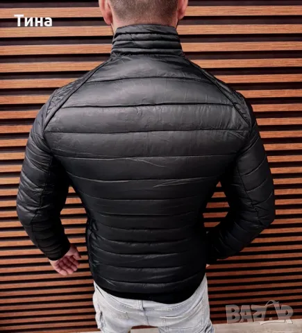 Спортно - елегантно черно яке, снимка 2 - Якета - 42308230