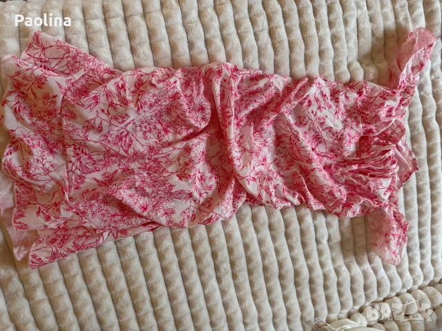 Къса набрана рокля , снимка 2 - Рокли - 56477761