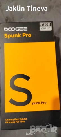 Doogee S Punk Pro 32GB RAM 512GB ROM, с IP68 защита