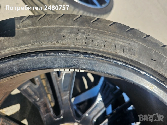 Алуминиеви оригинални джанти за VW с гуми Pireli 19цола, снимка 5 - Гуми и джанти - 54245609