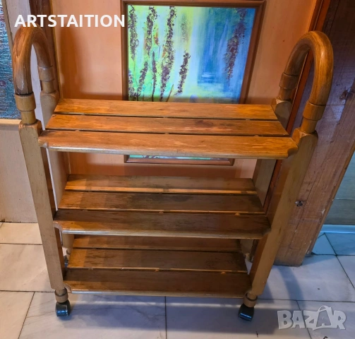 Стелаж дървен за обувки и др. 