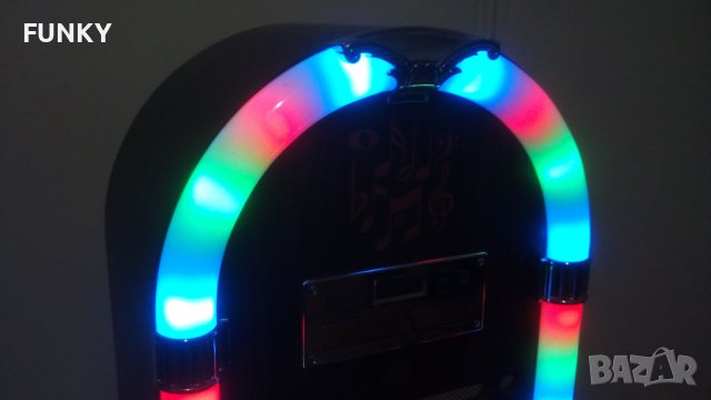 Jukebox Bluetooth,CD Player, FM Radio, снимка 12 - Bluetooth тонколони - 39049506