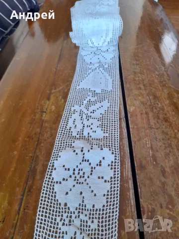 Стара дантела #27, снимка 3 - Антикварни и старинни предмети - 50131003