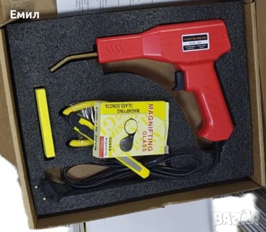 CASE 6 - Пистолет за лепене на пластмаса, снимка 6 - Други инструменти - 47703570