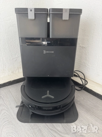 Робот Прахосмукачка + Самопочистваща Станция Ecovacs Deebot T50 Omni (Gen 2) | Ултратънък | 21000 Pa