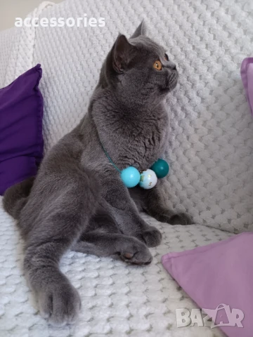 Морско колие “Blue Waves”, снимка 3 - Колиета, медальони, синджири - 51324472