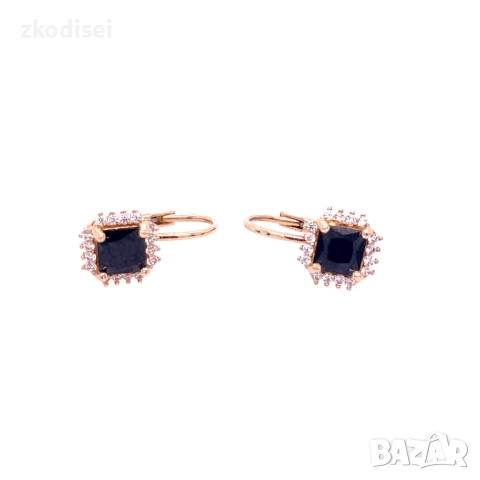 Златни обеци 2,56гр. 14кр. проба:585 модел:34433-4