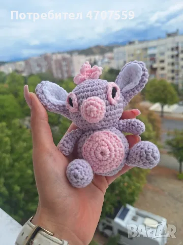 Розово мече Стич 