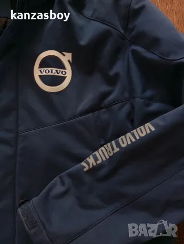 volvo trucks driver softshell jacket - ДЕБЕЛО мъжко софтшел яке НОВО БЕЗ ЕТИКЕТИ 2ХЛ, снимка 5 - Якета - 56260561
