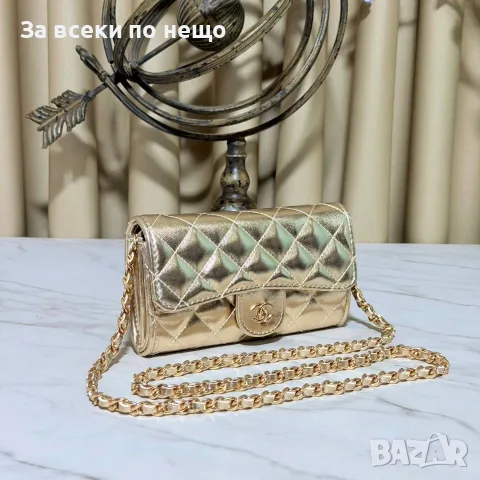 Chanel Дамска Кожена Чанта С Дълга Дръжка За През Рамо Шанел - Различни Цветове Код SEM-128, снимка 12 - Чанти - 55754535