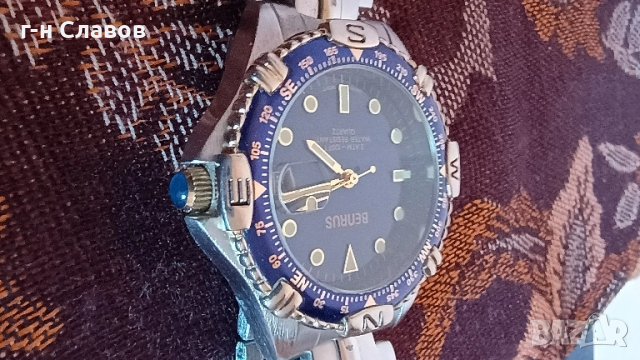 мъжки ръчен часовник BENRUS 100FT Water Resistance Mioyta Japan Movement, снимка 9 - Мъжки - 51759280