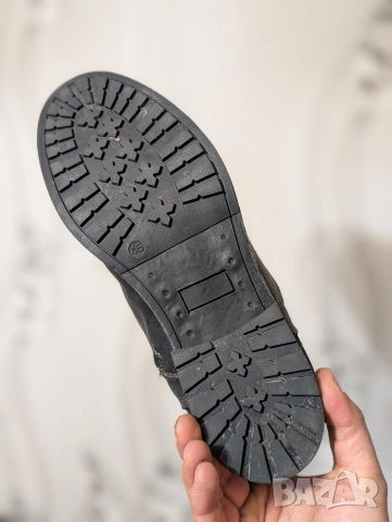 боти от естествена кожа с вълнен хастар S.Oliver номер 45 , снимка 9 - Мъжки боти - 53359791