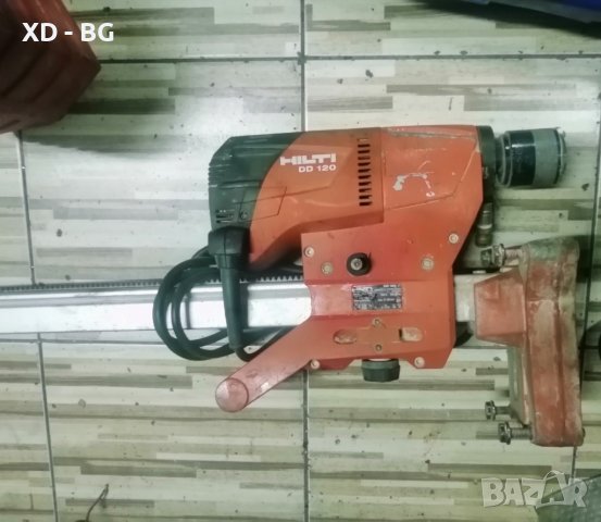 Диамантено-пробивна машина HILTI DD 120 + статив + патронник /фи 16-162 mm, снимка 1 - Други машини и части - 42812971