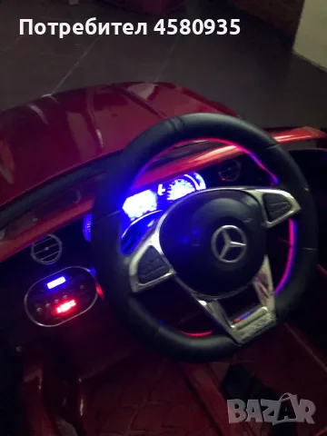 Детска акумулаторна кола Mercedes-Benz C 63 AMG, снимка 7 - Коли, камиони, мотори, писти - 55978160