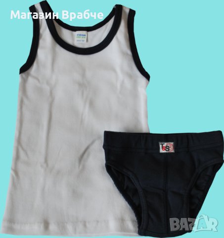 Комплект потник и слип за момченце, снимка 1