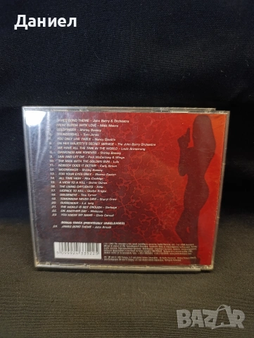 CD саунтраците от филмите за Джеймс Бонд , снимка 2 - CD дискове - 53238388