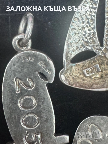 Сребърни Висулки - 925, снимка 4 - Колиета, медальони, синджири - 52329941