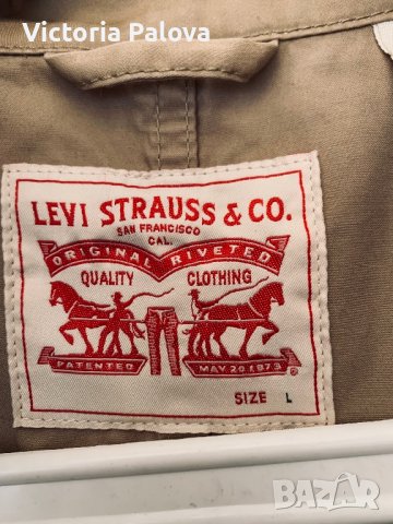 Летен тренчкот/шлифер LEVI’S оригинал, снимка 3 - Шлифери - 40014784