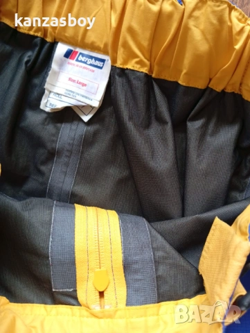 BERGHAUS gore tex  - мъжка мембрана р-р L, снимка 7 - Панталони - 54220392