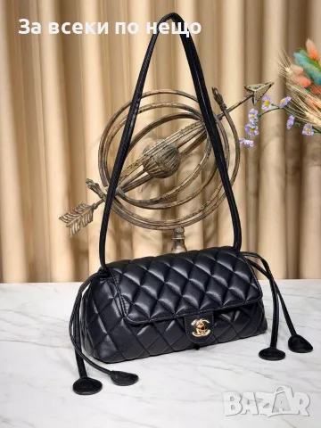 Chanel Chanel Луксозна Дамска Чанта С Капитониран Дизайн И Капак - Различни Цветове Код SEM-757, снимка 16 - Чанти - 56115524