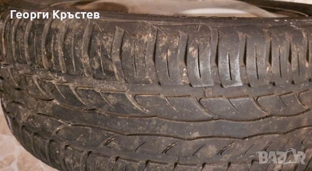 Mercedes джанти(3 бр.-15") с 2 бр. летни гуми SAVA, снимка 3 - Гуми и джанти - 40564435