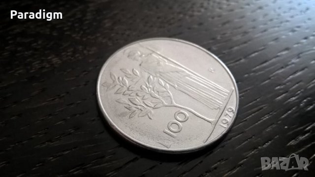 Монета - Италия - 100 лири | 1979г.