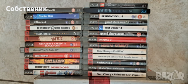 ps3 sony конзола playstation 320gb cech-2504b контролер 3d камера джойстик кутия игри, снимка 11 - PlayStation конзоли - 52322881