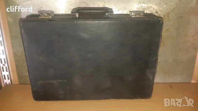 Кожен куфар-със заключалки-работен