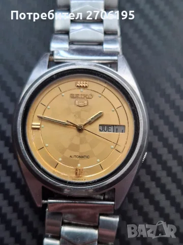 Винтидж часовник Сейко 5( Seiko 5)