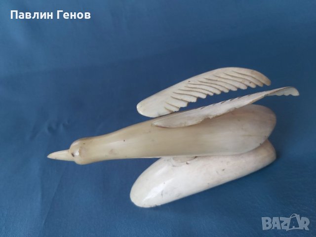 Стар сувенир от рог / кост, снимка 6 - Антикварни и старинни предмети - 40626704