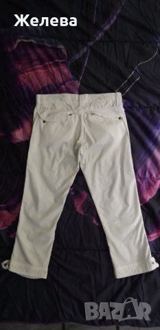 Дамски бял летен панталон, снимка 2 - Панталони - 36743407