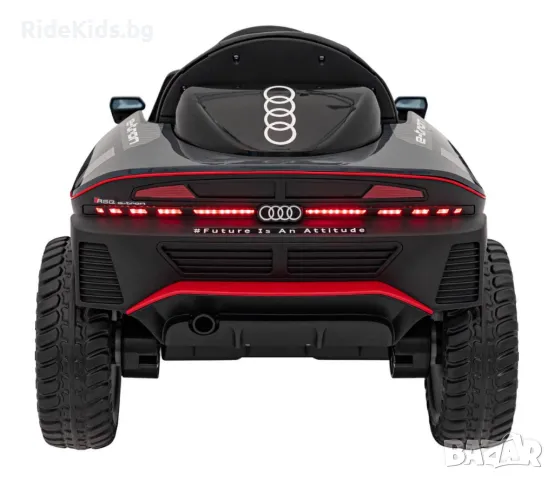 Audi RSQ E-TRON 12V – Детска акумулаторна кола, Сива, EVA гуми, снимка 6 - Детски велосипеди, триколки и коли - 50427886